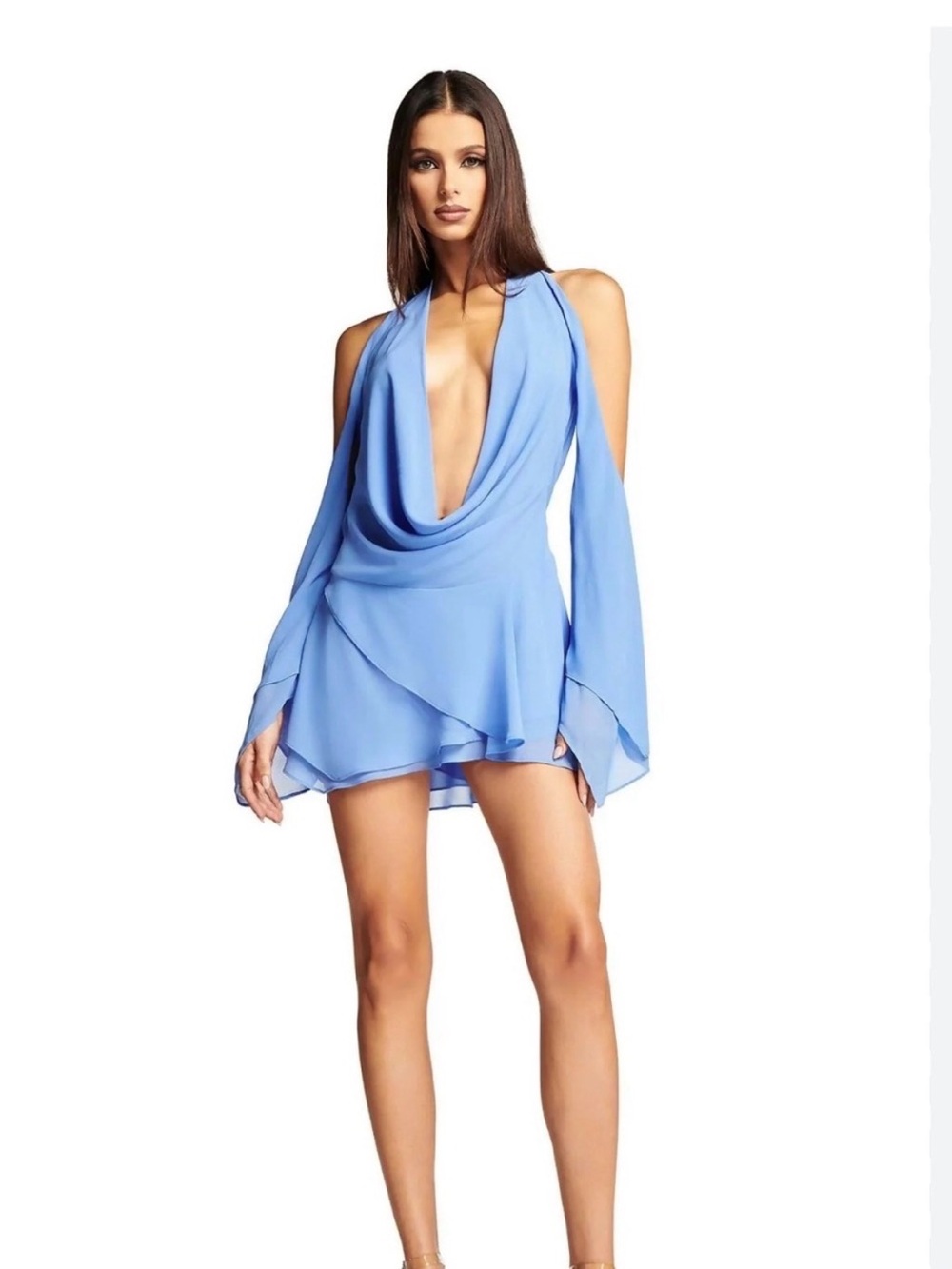 I.AM.GIA Rosanna Mini Dress in blue